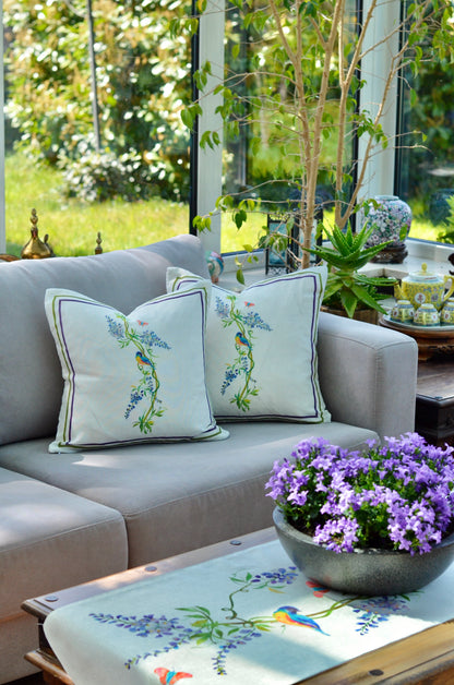 Wisteria Haven cushion cover