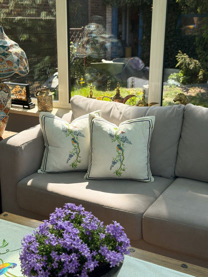 Wisteria Haven cushion cover