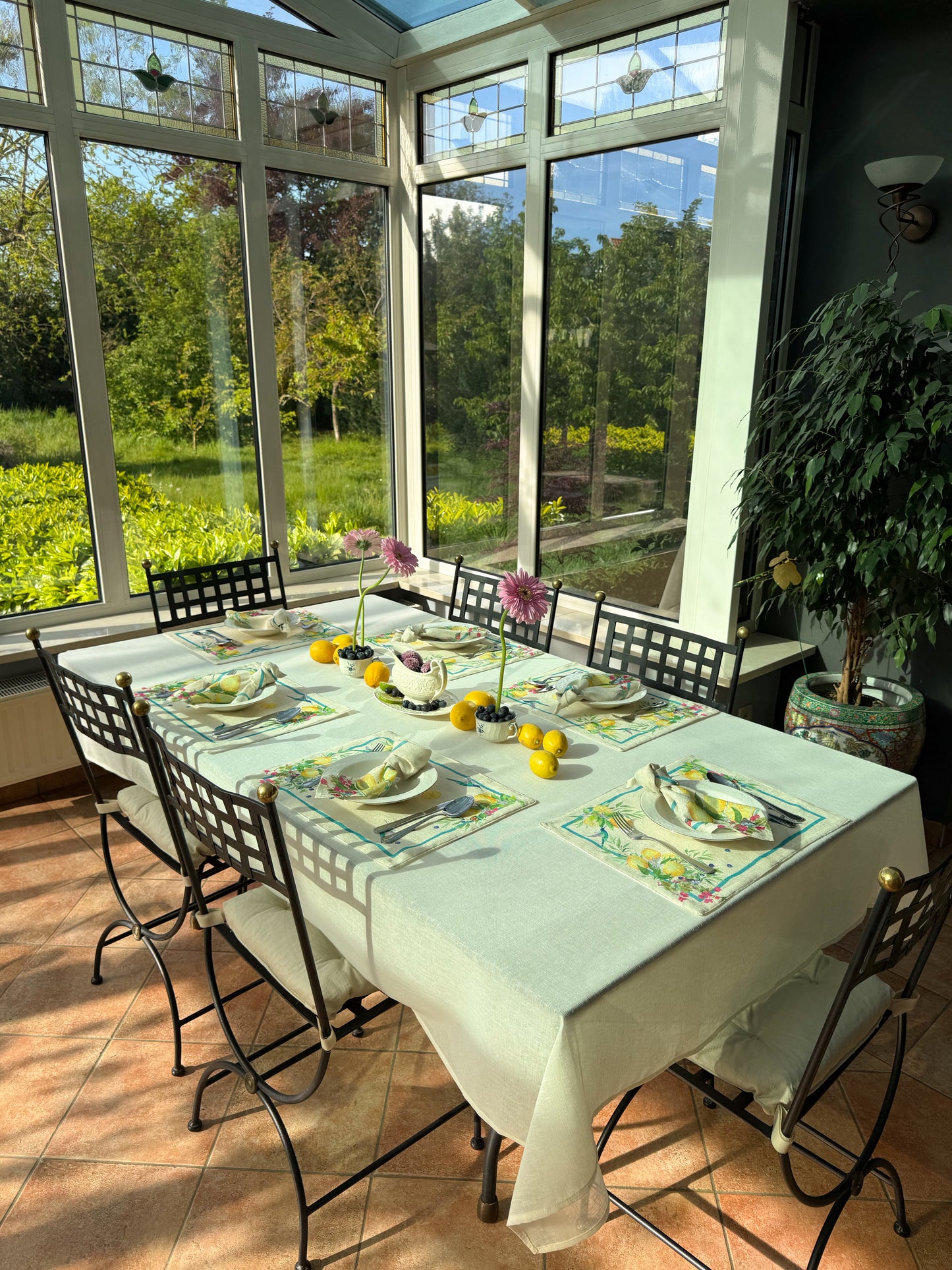 Lemon Riviera Placemat Set