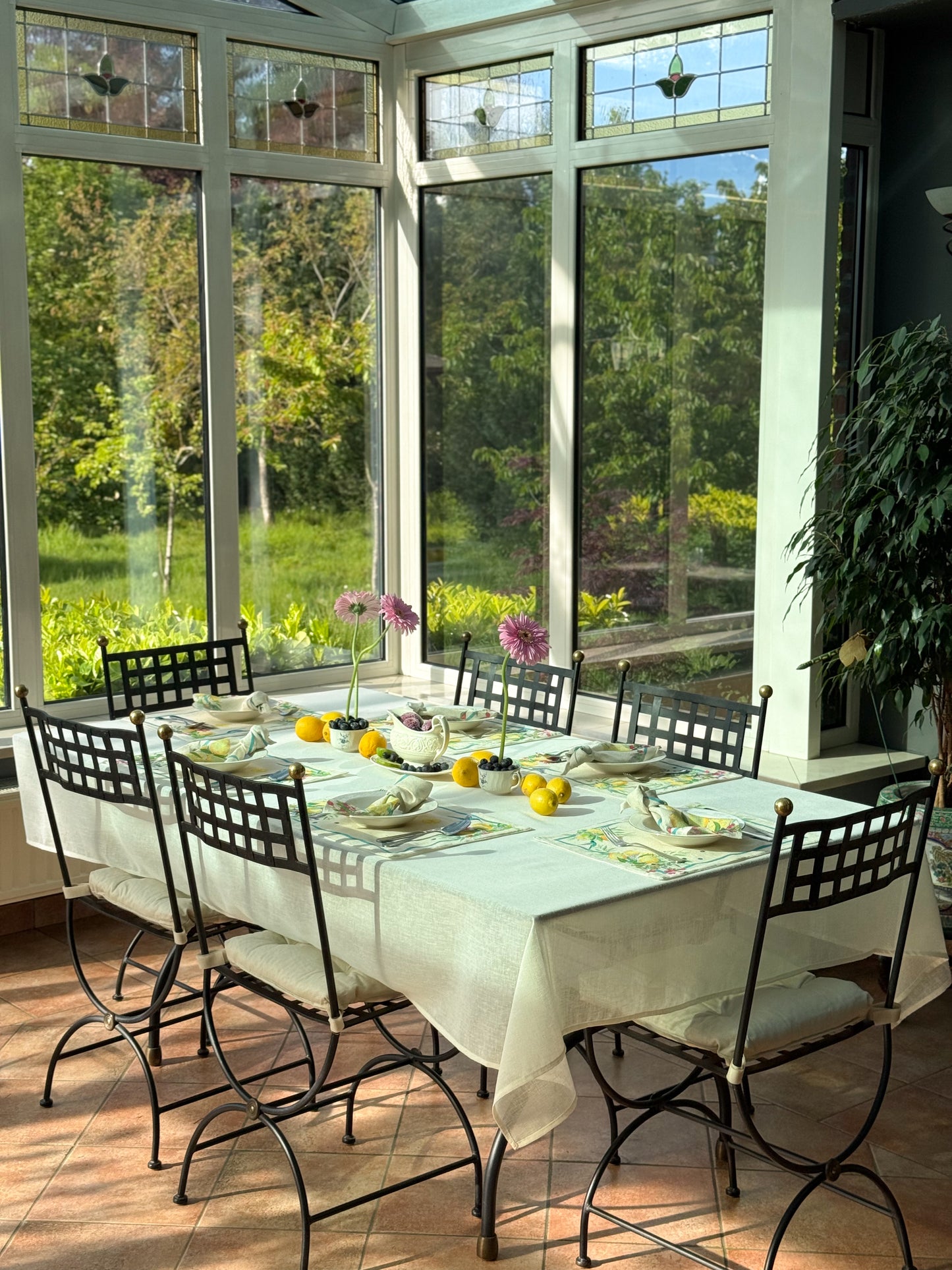 Lemon Riviera Placemat Set