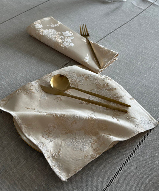 Golden Roses Napkin