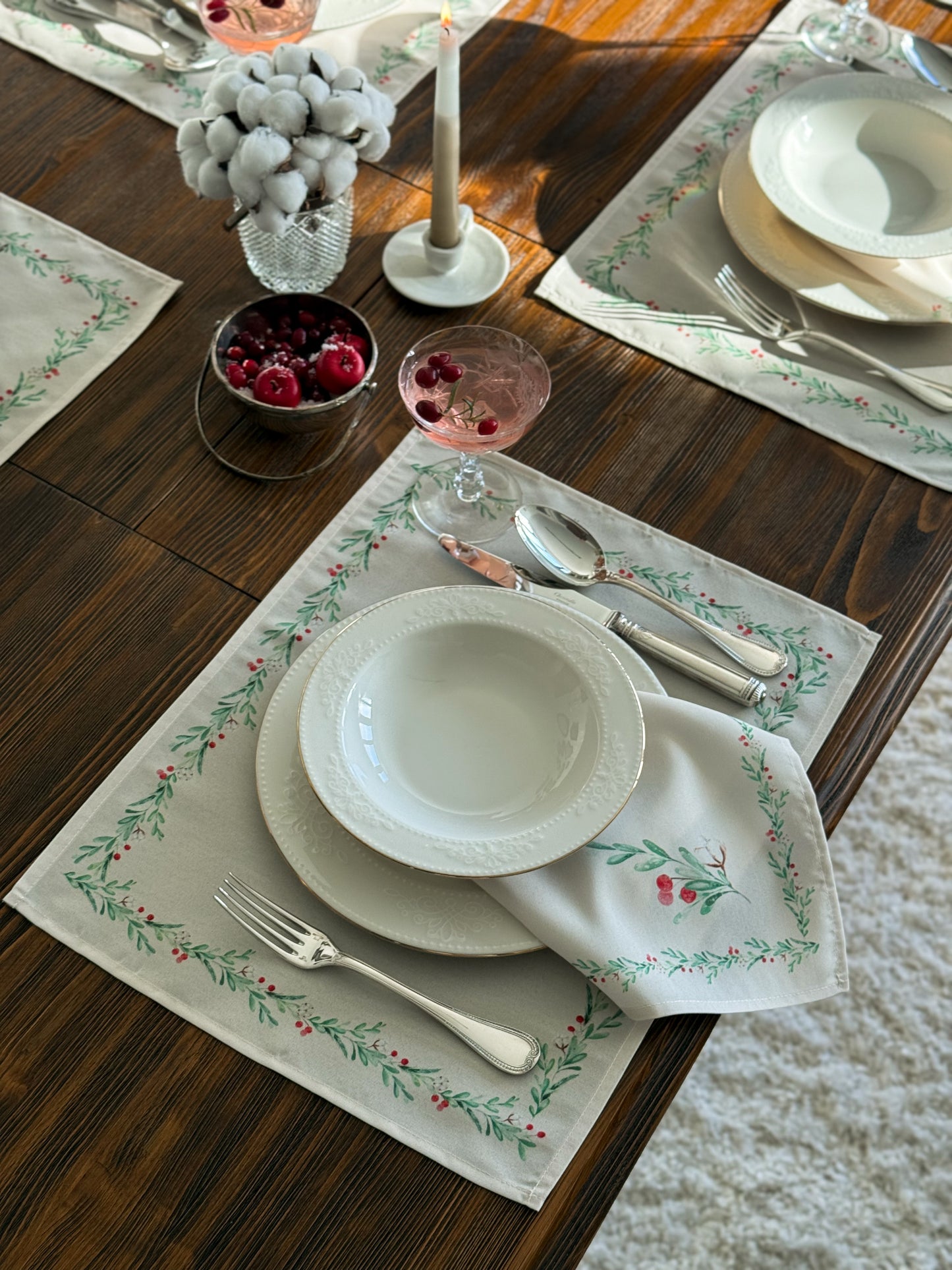 Cottonberry Placemat Set