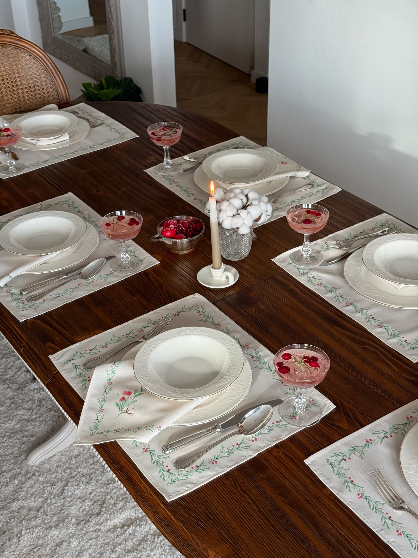 Cottonberry Placemat Set