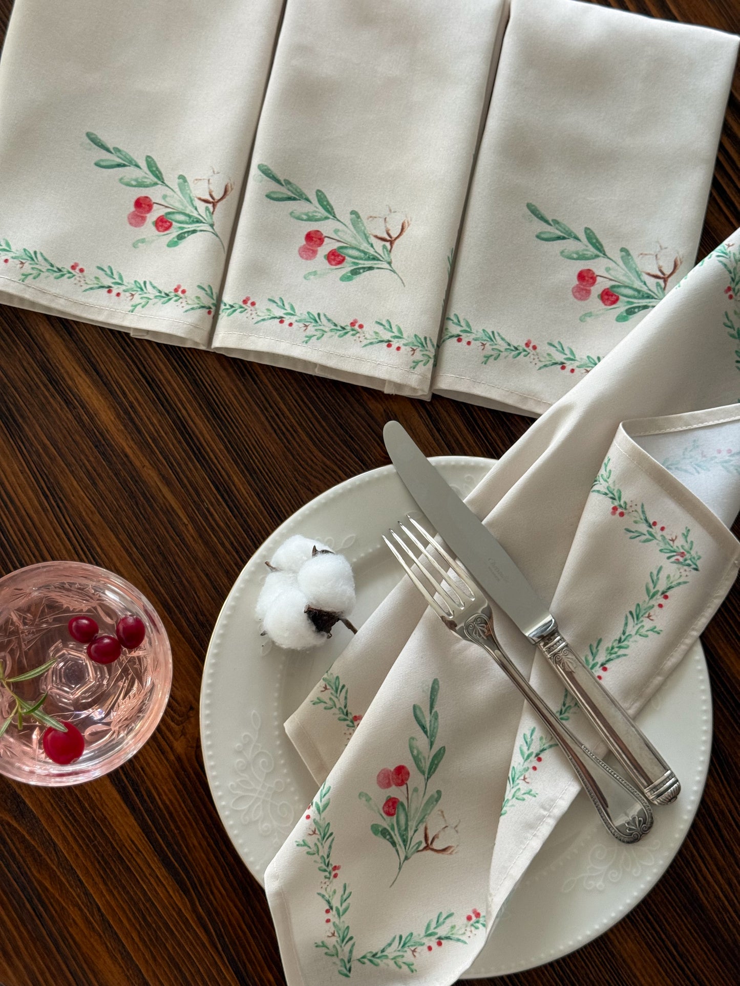 Cottonberry Placemat Set