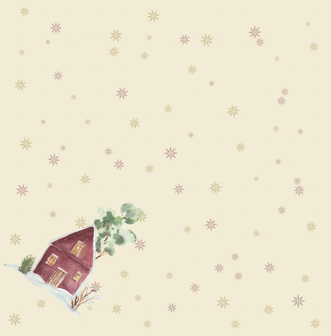 Snow Reverie Placemat Set