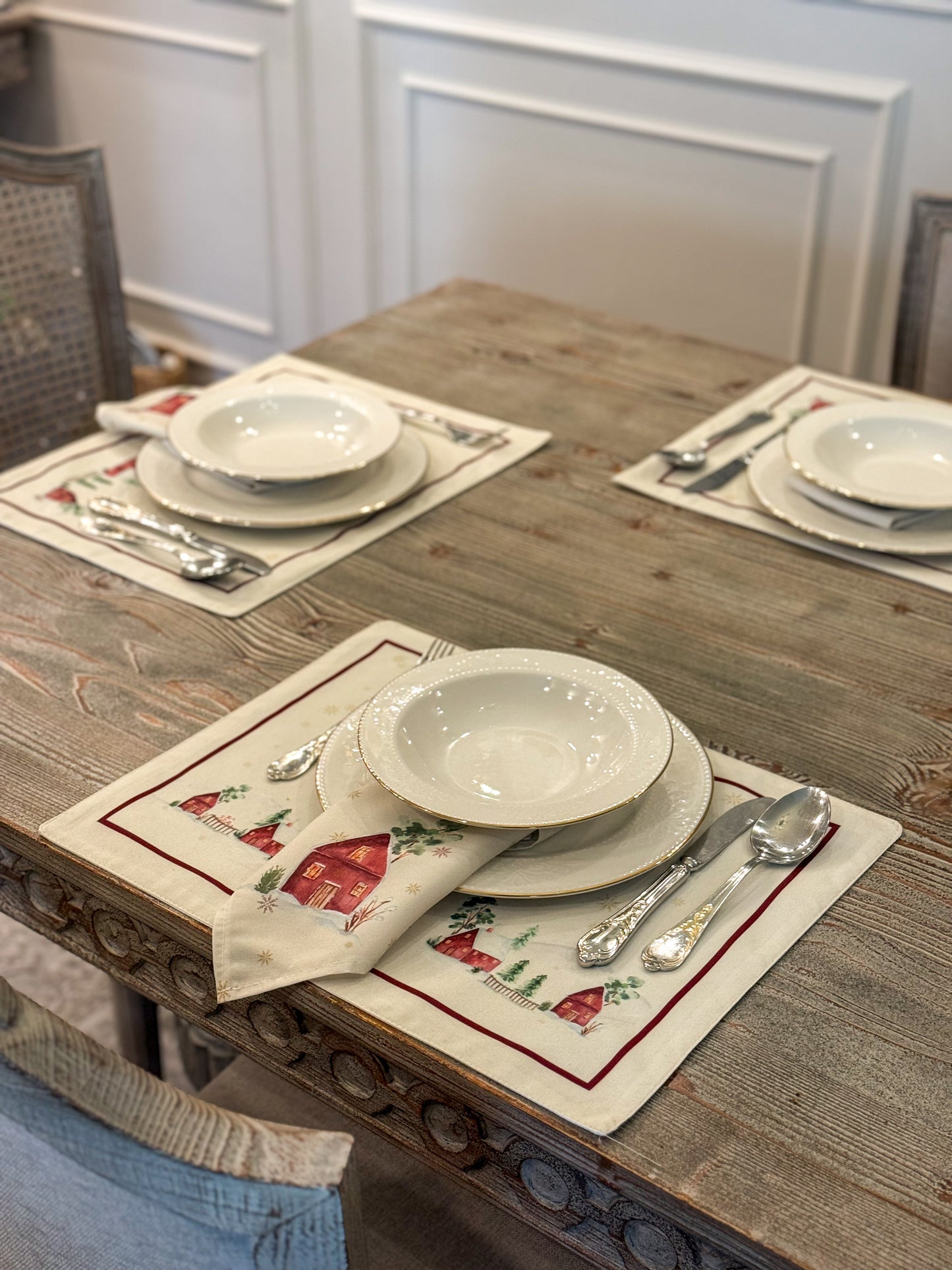 Snow Reverie Placemat Set