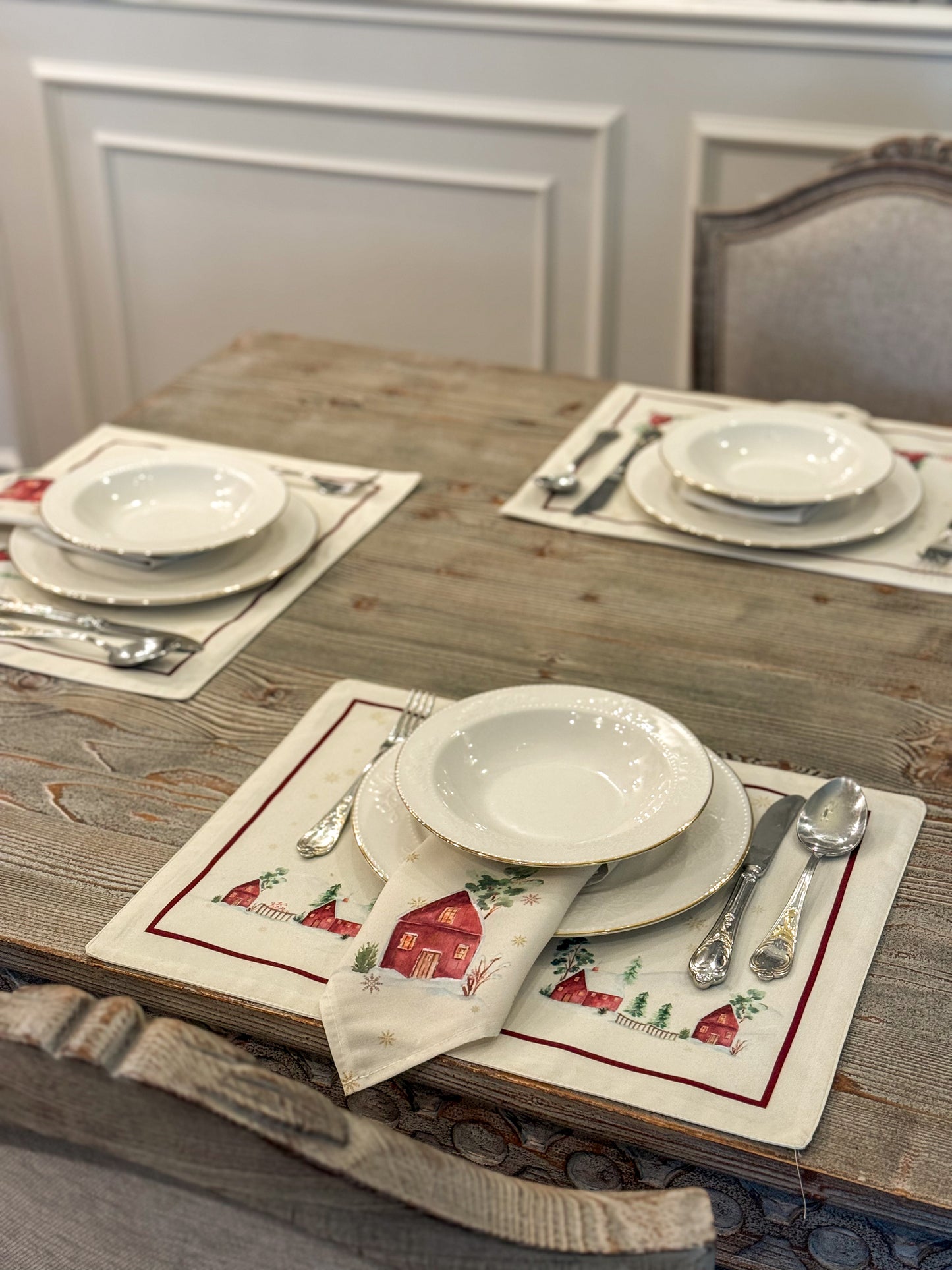 Snow Reverie Placemat Set