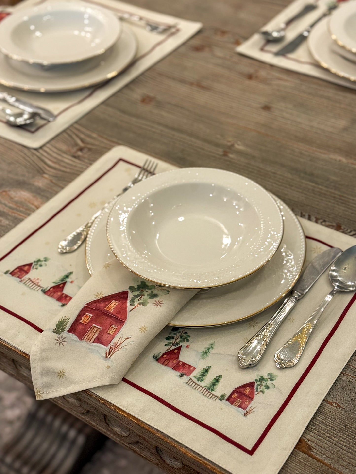 Snow Reverie Placemat Set