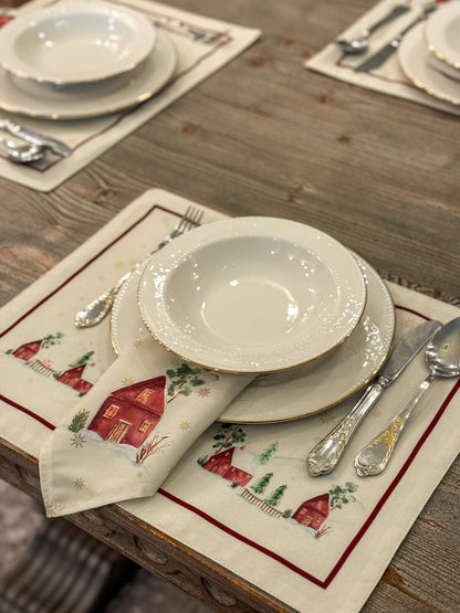 Snow Reverie Placemat Set