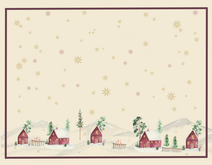 Snow Reverie Placemat Set